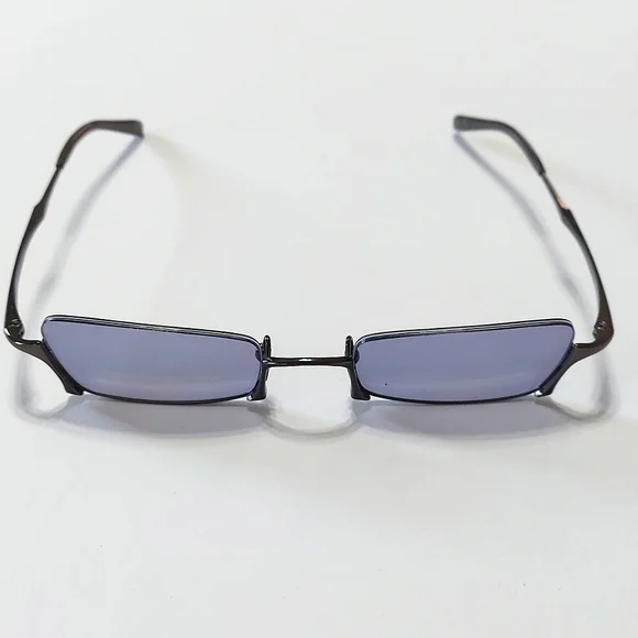 NWOT Takeo Kikuchi Unisex Half Rim Grey Lens Sunglasses Sequoia Sunglass - Grey (G15 Lens) main image 4